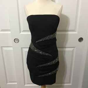Strapless Cocktail Dress